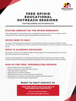 Free Opioid Educational Outreach Sessions
